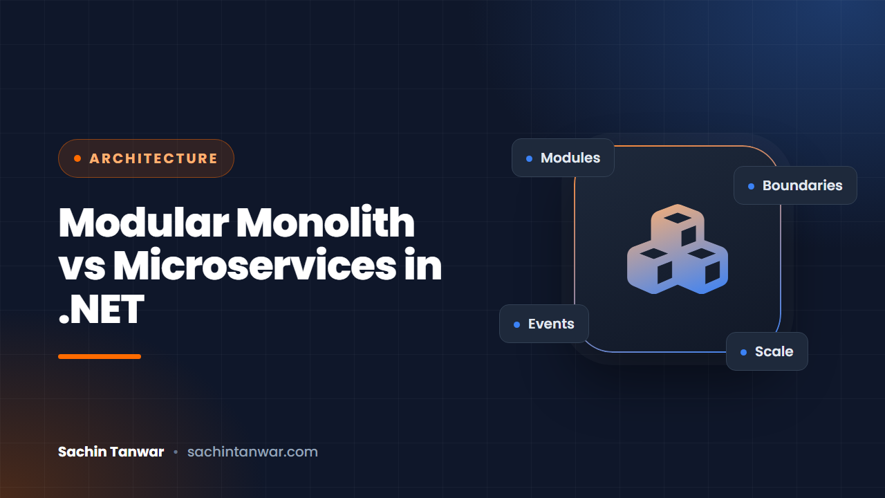 Modular Monolith vs Microservices in .NET: How to Choose